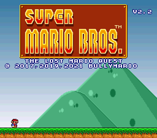 Super Mario Bros.: The Lost Mario Quest - Screenshot - Game Title (World) - 256x224