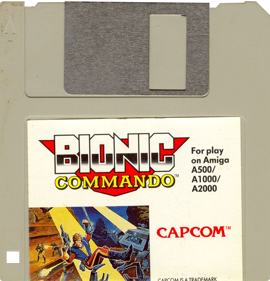 Bionic Commando - Disc (North America) - 770x800