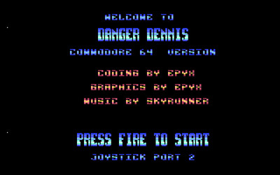 Danger Dennis - Screenshot - Game Title (Europe) - 640x400