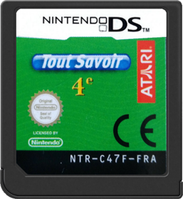 Tout Savoir 4e - Cart - Front (France) - 517x564