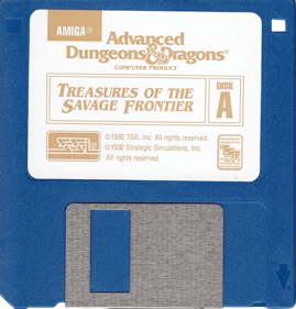 Treasures of the Savage Frontier - Disc (North America) - 767x800