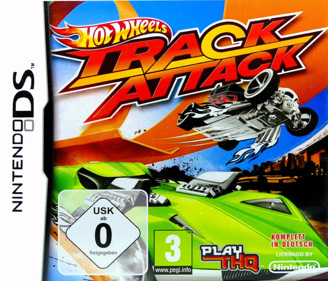 Hot Wheels: Track Attack - Box - Front (Germany) - 987x845