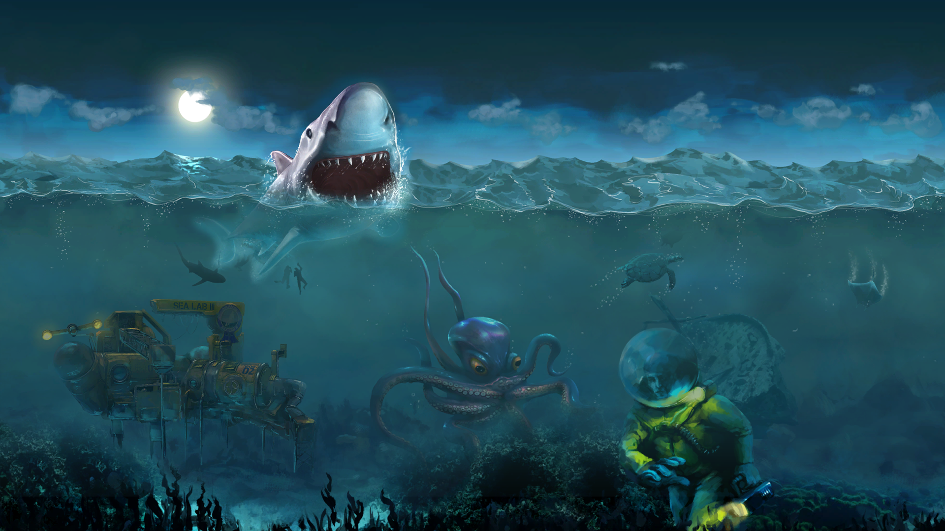 Illustration of Secrets of the Deep