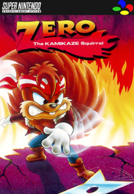 Zero the Kamikaze Squirrel - Fanart - Box - Front (North America) - 490x710