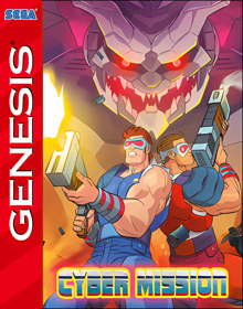 Cyber Mission - Fanart - Box - Front (World) - 798x1016