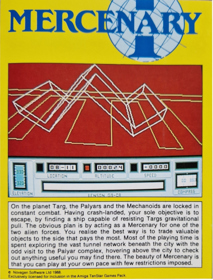 Mercenary: Compendium Edition - Box - Back (Europe) - 1009x1328