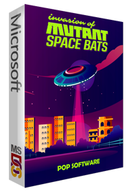 Invasion of the Mutant Space Bats of Doom - Box - 3D (World) - 700x1013