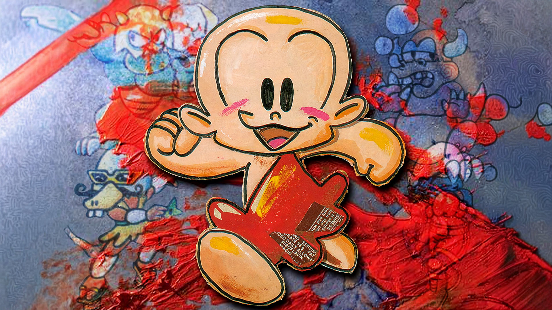 Illustration of Hudson Selection Vol. 3: PC Genjin: Pithecanthropus Computerurus