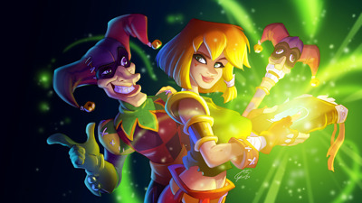 Pandemonium! - Fanart - Background (North America) - 3840x2160