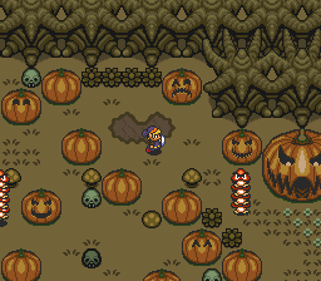 The Legend of Zelda: Allhallows Eve - Screenshot - Gameplay (World) - 256x224