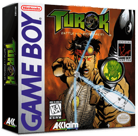 Turok: Battle of the Bionosaurs - Box - 3D (North America) - 1016x998