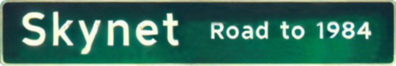 SKYNET Road to 1984 - Clear Logo (World) - 882x147
