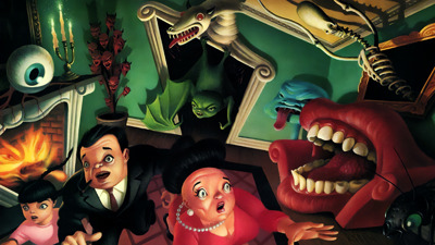 Haunting Starring Polterguy - Fanart - Background (World) - 1920x1080