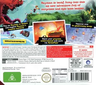 Rayman Origins - Box - Back (Australia) - 906x800