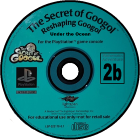 Secret of Googol 2b/ Reshaping Googol: Under the Ocean - Box - 3D (North America) - 593x591