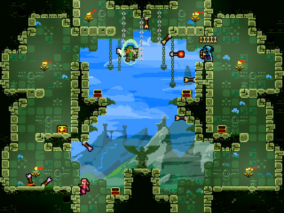 Illustration of TowerFall