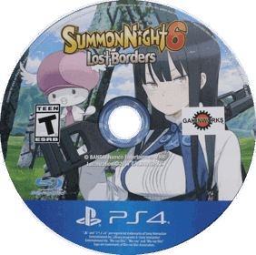 Summon Night 6: Lost Borders - Disc (North America) - 1019x1013