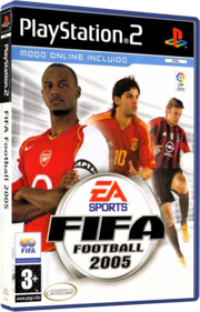 FIFA Soccer 2005 - Box - 3D (Spain) - 558x871
