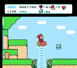 Don Doko Don 2 - Screenshot - Gameplay (Japan) - 256x224