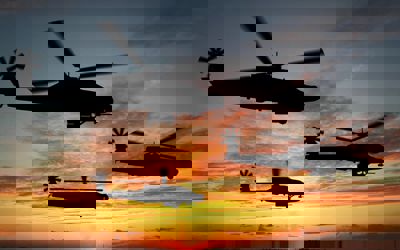 Chopper Attack - Fanart - Background (World) - 2560x1600