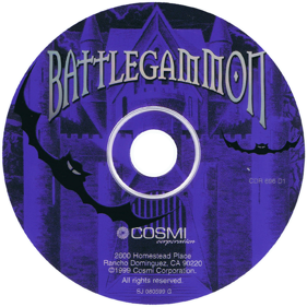 Battlegammon - Disc (United Kingdom) - 1000x1000