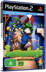 Lemmings - Box - 3D (Australia) - 567x878
