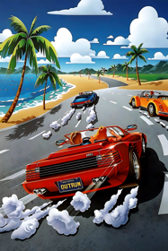 OutRun - Poster (World) - 1000x1500