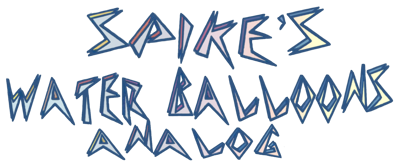 Spike's Water Balloons - Clear Logo (North America) - 2034x836