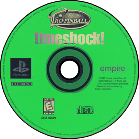 Pro Pinball: Timeshock! - Disc (North America) - 700x700