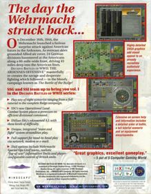 Decisive Battles of WWII: Ardennes Offensive - Box - Back (United Kingdom) - 624x800
