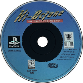 Hi-Octane: The Track Fights Back! - Disc (North America) - 1000x1000