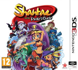 Shantae and the Pirate's Curse - Box - Front (Europe) - 1444x1290