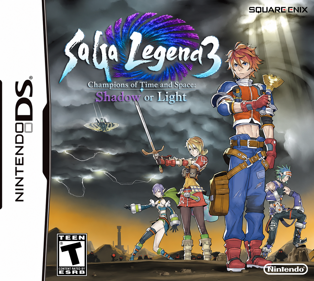 SaGa 3: Jikuu no Hasha: Shadow or Light - Fanart - Box - Front (North America) - 1327x1186