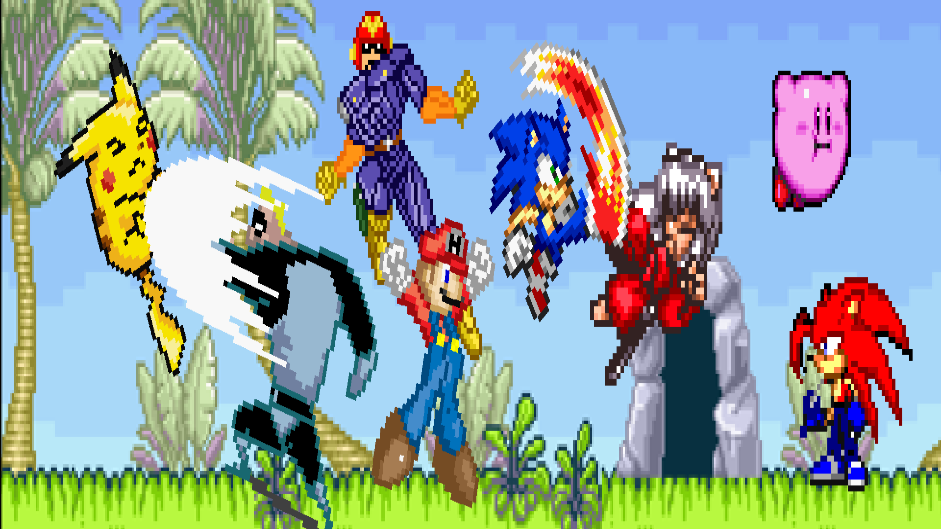 Illustration of Super Smash Flash