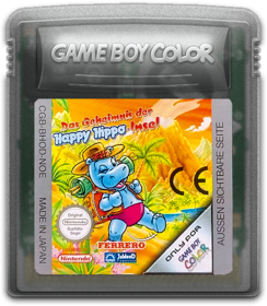 Das Geheimnis der Happy Hippo-Insel - Cart - Front (Germany) - 438x503