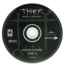 Thief: Deadly Shadows - Disc (United States) - 800x812