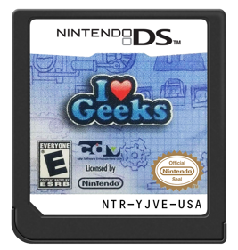 I Heart Geeks - Cart - Front (North America) - 571x600