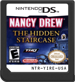 Nancy Drew: The Hidden Staircase - Cart - Front (North America) - 517x564