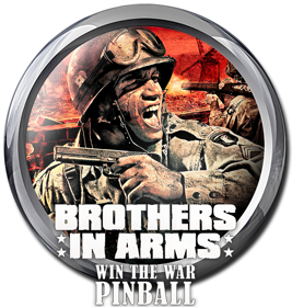 Brothers in Arms: Win the War Pinball - Fanart - Cart - Front (World) - 891x935