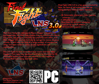 Final Fight LNS - Box - Back (World) - 1386x1180
