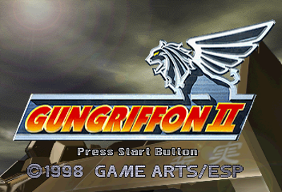 Gungriffon II - Screenshot - Game Title (Japan) - 352x240