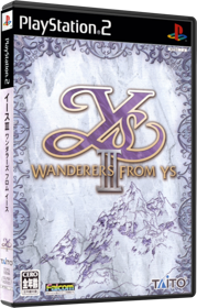 Ys III: Wanderers from Ys - Box - 3D (Japan) - 557x871
