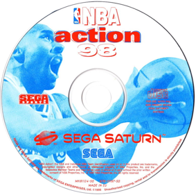 NBA Action 98 - Disc (Europe) - 786x780