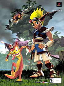 Jak and Daxter: The Precursor Legacy - Advertisement Flyer - Front (United States) - 1650x2200