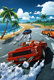 Sega Ages: OutRun - Poster (Japan) - 1436x2154