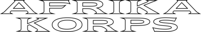 Afrika Korps - Clear Logo (Europe) - 3440x549