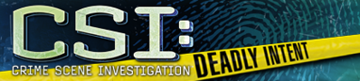 CSI: Deadly Intent - Banner (World) - 420x95