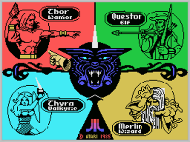 Gauntlet - Screenshot - Game Select (World) - 256x192