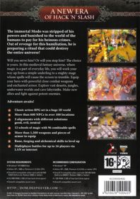Dawn of Magic - Box - Back (Europe) - 566x800