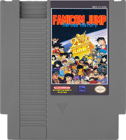 Famicom Jump: Hero Retsuden - Fanart - Cart - Front (North America) - 718x800
